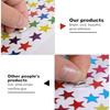 1440 Pcs Star Stickers for Reward Tiny Glitter Star Stickers in Multiple Colors Behavior Reward Stickers for School Classroom T