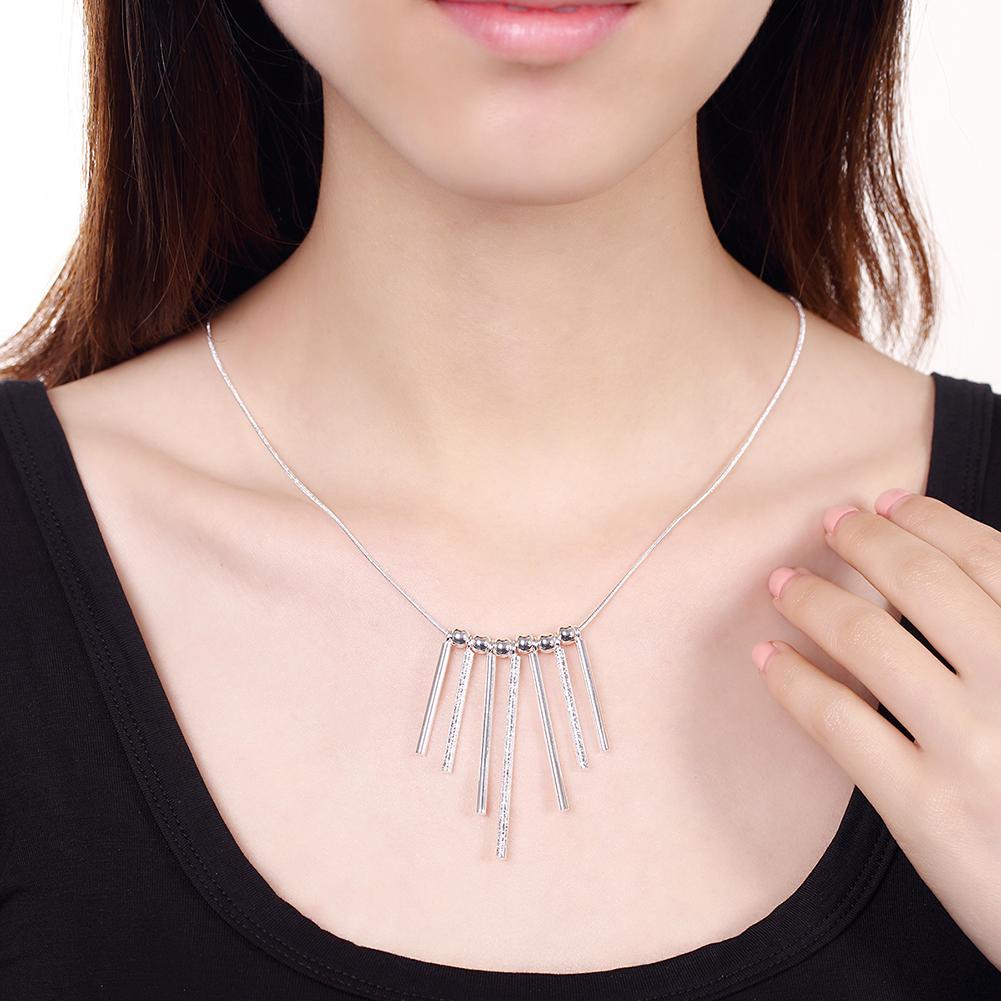 Ювелирные наборы из стерлингового серебра 925 пробы для женщин, изысканные классические серьги-гвоздики, ожерелье 18 дюймов, модные вечерние, свадебные, рождественские подарки