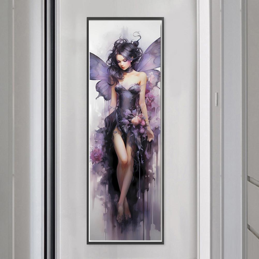 LF# Полная вышивка Эко-хлопковая нить 11CT Напечатанная Девочка Набор для вышивки крестом Искусство