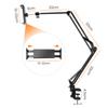 360 Degree Long Arm Tablet Holder Stand for 4 To 11inch Tablet Smartphone Bed Desktop Lazy Holder Bracket Support for iPad