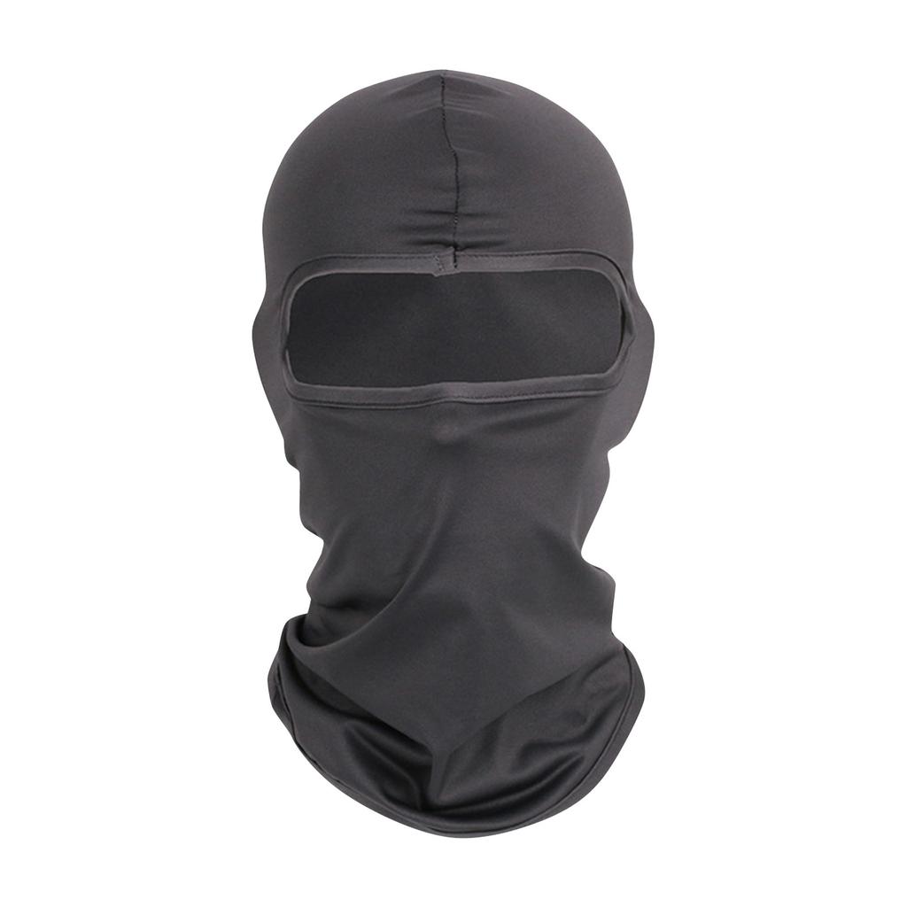 Ice Silk Headgear Mask For Summer Outdoor Motorcycle Riding, Breathable And Suitable For Head Circumference 58-65