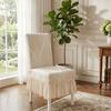 Wear-resistant Dining Chair Cover Non-slip Chair Slipcover Decorative Seat Cover  Living Room
