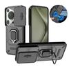 Slide Camera Funda For Huawei Pura 70 Ultra Case For Huawei Pura 70 Pro + Plus Pura70 70Ultra Magnetic Ring Stand Protect Cover
