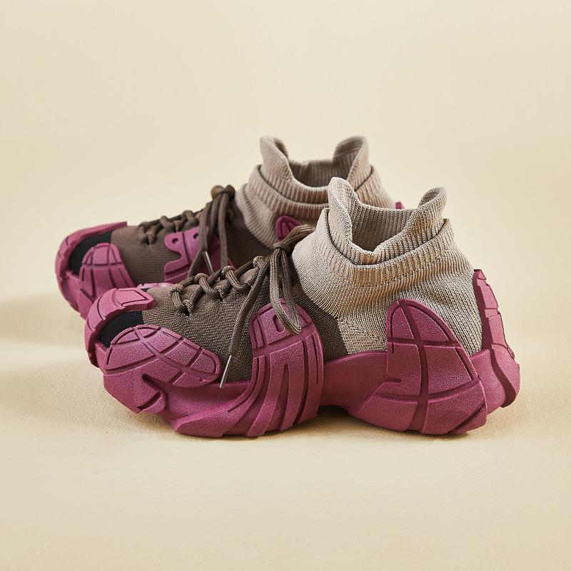 Flying Shoes Spring New Student Sports Shoes Fitness Running Casual Shoes Increase Height