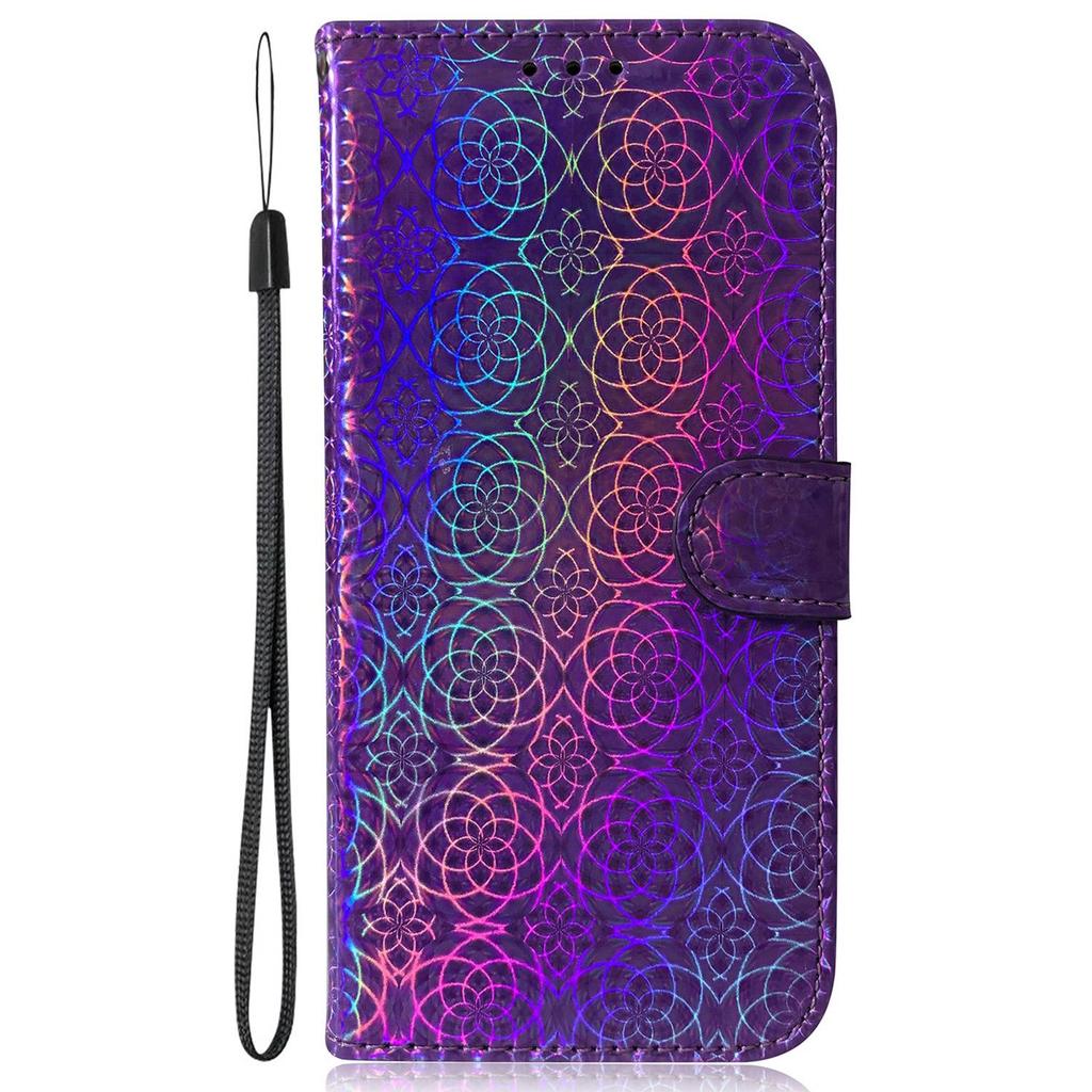 Для Honor X40 5G/X9a 5G/Magic5 Lite 5G Кошелек-чехол из ПУ кожи с ослепительным цветочным узором, откидная подставка, чехол для телефона
