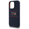 Red Bull Rbhmp16X24Sihsrv Iphone 16 Pro Max 6.9 Жесткий чехол Гранатовый/Navy Силиконовый Горизонтальный логотип Magsafe