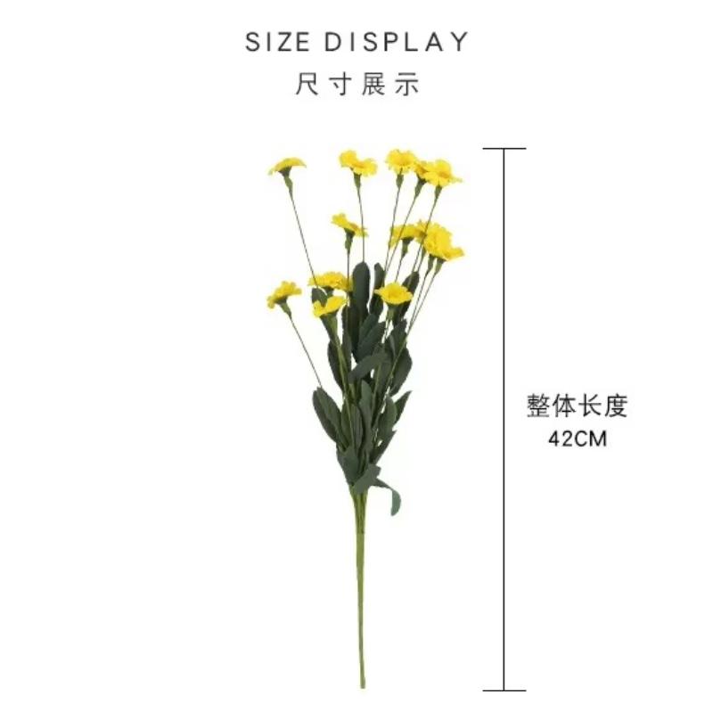 Маленькие маргаритки PE Искусственные цветы Искусственные цветы Свадебные украшения Домашние бумажные цветы Искусственные растения