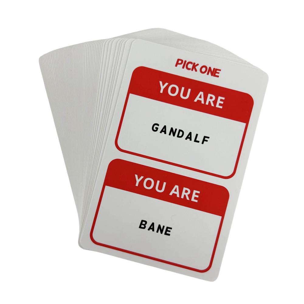 Карточная игра «Кто я и что я делаю» Веселая игра для вечеринок Шарады Впечатления Карточная игра для взрослых Пары Семья Для путешествий