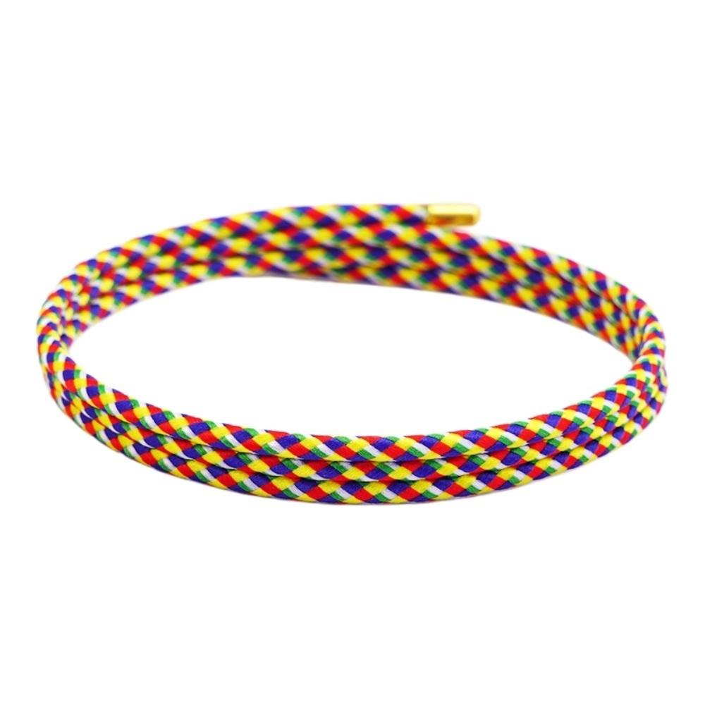 Adjustable Magnetic Rope Bracelet Multicolor DIY Beaded Rope Pendant Accessories