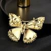 Изысканные роскошные красочные циркониевые броши-бабочки для женщин, персонализированные жемчужные эмалированные булавки для платья, кардиган, брошь с насекомыми