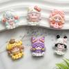 Милые смоляные украшения Sanrio для девочек: Магниты и Канцтовары с кремовым клеем (Сделай сам)