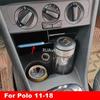 Для VW Polo 6R 6C 2011-2018 Аксессуары Внутренний передний центральный орган управления для хранения вещей