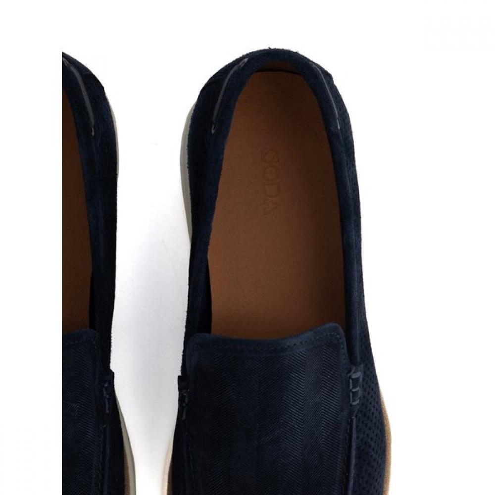 Soda Men S Semi caSual Suede meSh Slip On Arm661 Sa40
