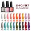 PHOENIXY 20 шт. Набор гель-лаков для маникюра и нейл-арта, сделай сам дома, салонные подарки для девочек