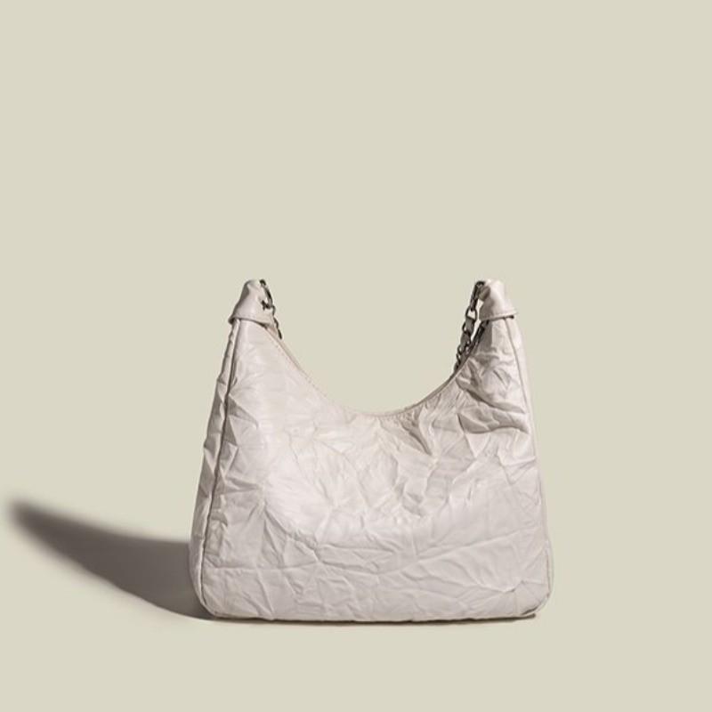 IELGY Универсальная сумка большой вместимости, сумка через плечо с мягкой цепочкой и цепочкой.