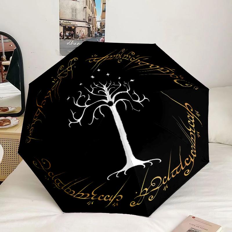 Eyes Of The Dark Lord Umbrella 8-Frame for Travel, camping, Casual Lightweight Portable Umbrella, Essential for every family Holidays Gift