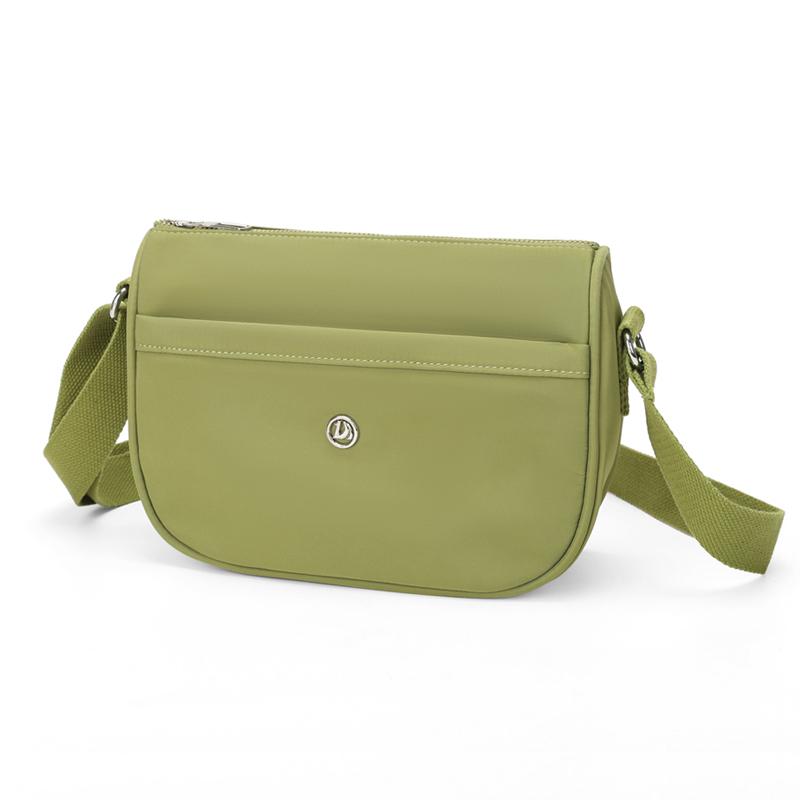 Легкая однотонная нейлоновая сумка кроссбоди Женская сумка Сумка через плечо для мамы