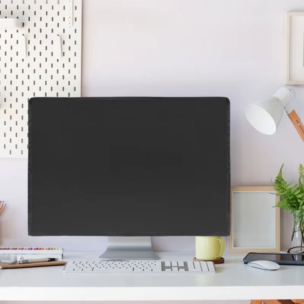 Thicken Computer Monitor Dust Cover Oxford Cloth Desktop Monitor Protective  Household