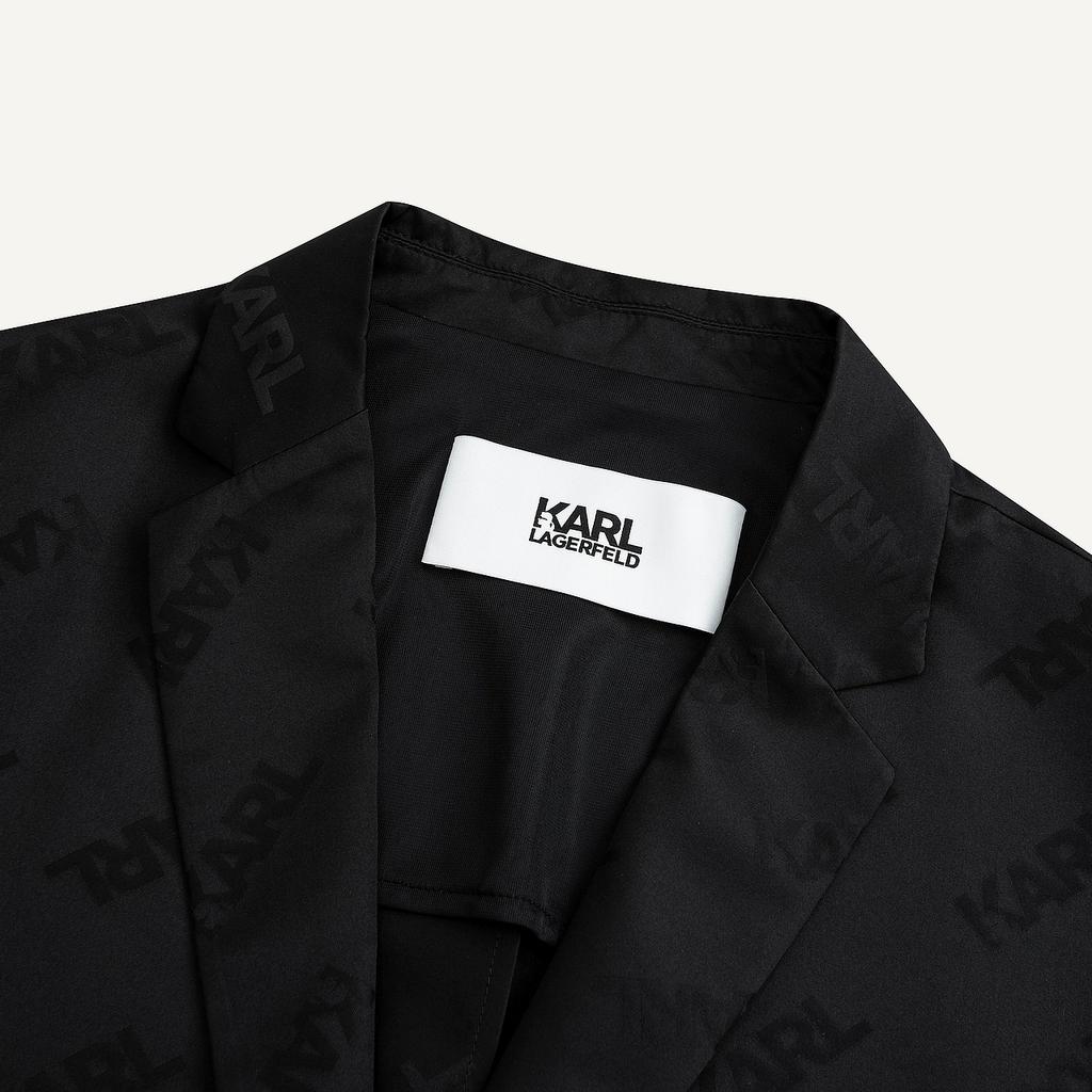 KARL LAGERFELD Business Suit Coat Men's Black 1K1D10104053