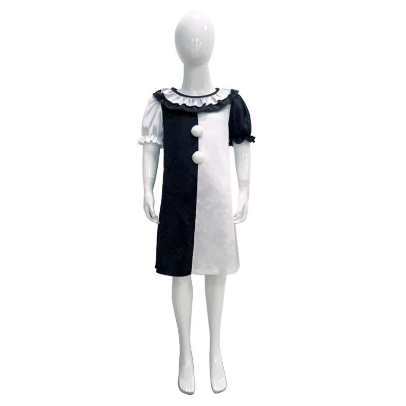 Детский боди клоуна, похищающего души - Хэллоуинский костюм ужасов для ролевых игр и сцены