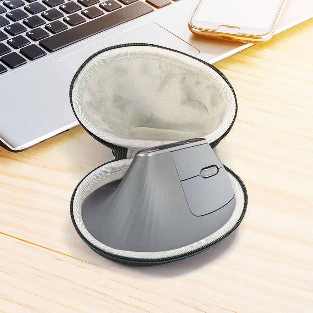 Eva Carrying Pouch Wireless Mice Accessories Travel Storage Bag with Hand Rope Mouse Carrying Case Portable Zipper for Logitech