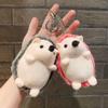 Корейский стиль милый ежик сумка подвеска пара тряпичная кукла мини плюшевая игрушка кукла брелок кулон для девочек брелок сумка кулон