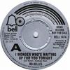 7-дюймовая пластинка BO-BELLES - I Wonder Who's Waiting Up For You T BELL1474PROMO Bell Records 1976 UK Поп Б/У