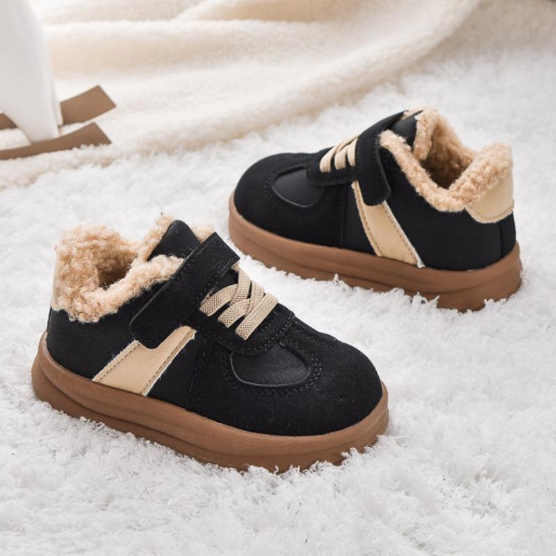 Водонепроницаемые зимние теплые ботинки, спортивная обувь, детские хлопковые ботинки 22-31