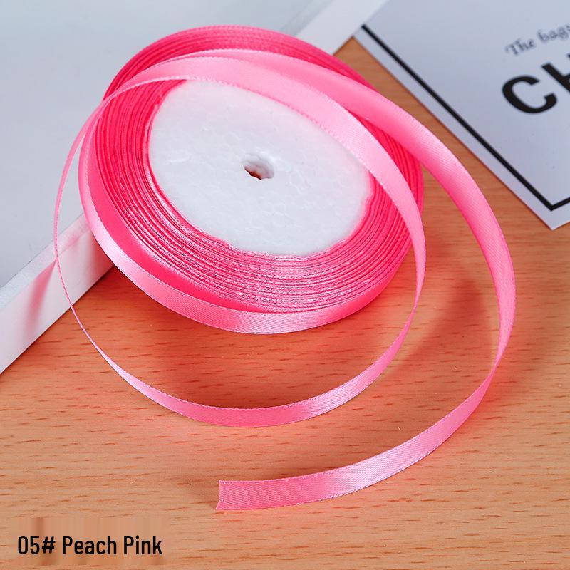 1 см атласная лента для украшения подарочной коробки и бантов, специальная для трансграничной торговли