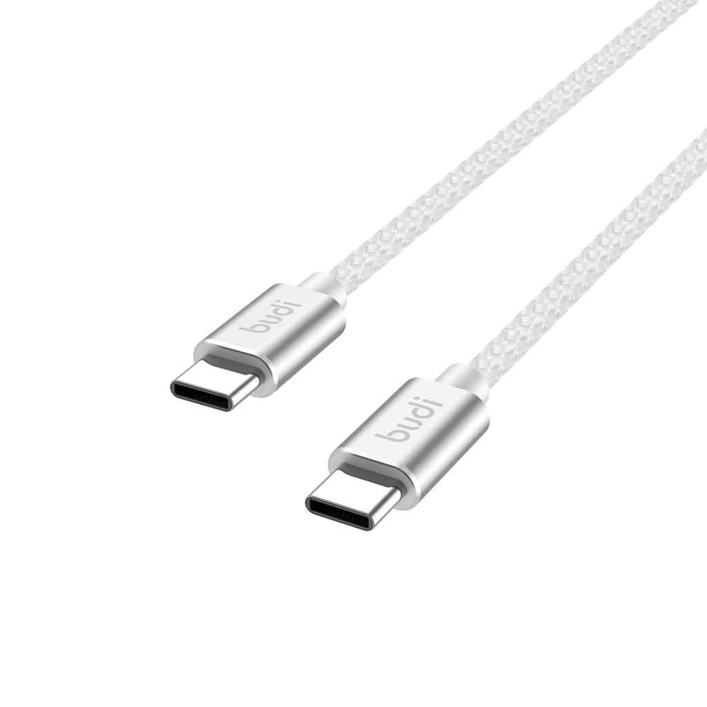 Budi Custom USB3.1 Gen2 65W 1.5m 20Gbps Nylon Braided Data Cable 5A Fast Charging Thunderbolt Type-C Custom Length Computer