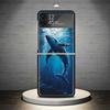 Чехол для телефона 'Морской Гигант - Горбатый Кит' Для Samsung Galaxy Z Flip 7 6 5 4 3 5G Ударопрочный Чехол Z Flip7 Flip6 ZFlip5 Flip3 Flip4 Люкс