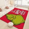 Г-ГринчС Счастливого Рождества Ковер для прихожей Моющийся Нескользящий Коврик для зоны дивана и кресел в гостиной Кухонный придверный коврик Ковер для зоны