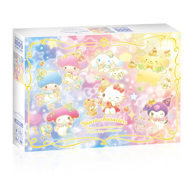 Пазл из 1000 деталей - Sanrio Twinkle Dessert Time, популярная корейская головоломка