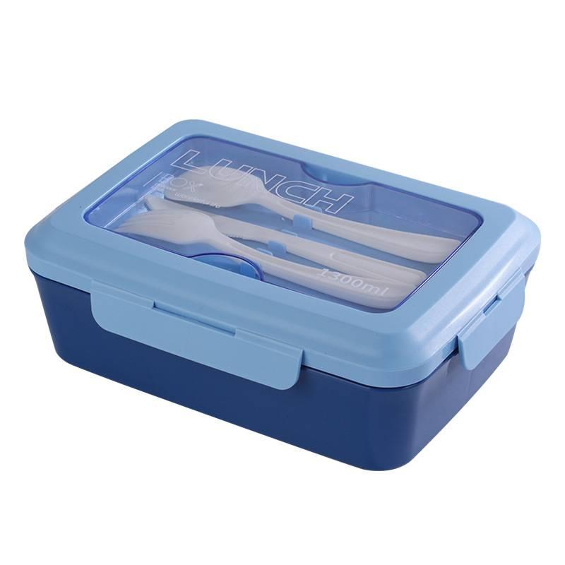 Microwave Safe Wheat Straw Lunch Box for Kids BPA Free Reusable Bento Box for School Work or Picnic Use
