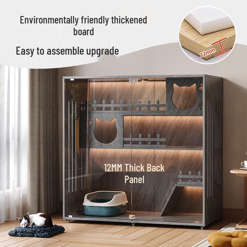 Luxury Multi-Tier Indoor Cat Tree & Condo