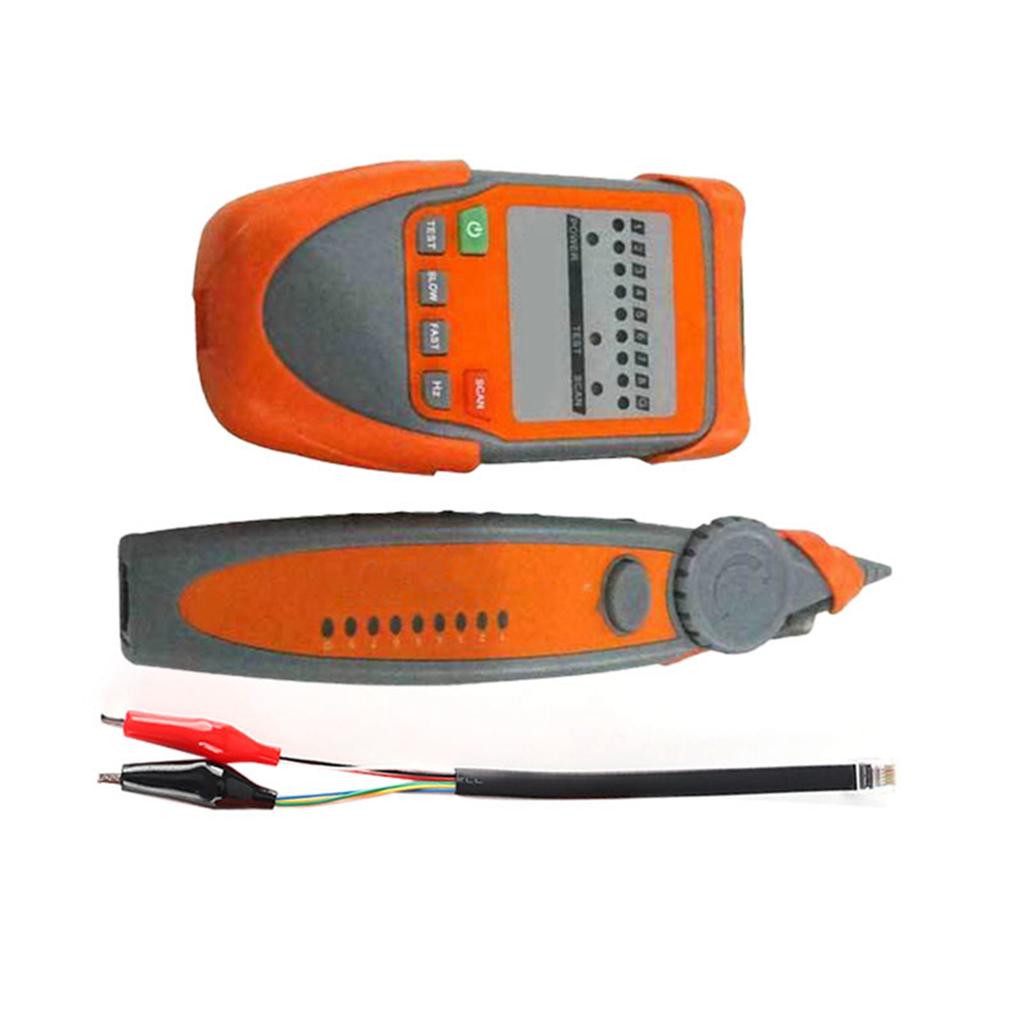 Тестер сетевого кабеля Многофункциональный визуальный детектор неисправностей Точный сетевой искатель линии Провод
