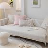 Подушка для дивана Four Seasons Cotton Anti-Slip из чистого хлопка, маленькая подушка с цветочным узором, универсальная кожаная подушка для дивана, чехол для полотенца, тканевое полотенце