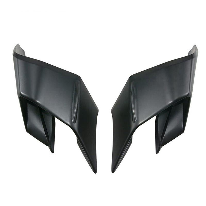 2Pcs Motorcycle Front Side Winglets Aerodynamic Wing Fin Spoiler For Yamaha YZF R1 R1M 2015-2024