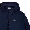Lacoste Детская однотонная утепленная куртка с капюшоном