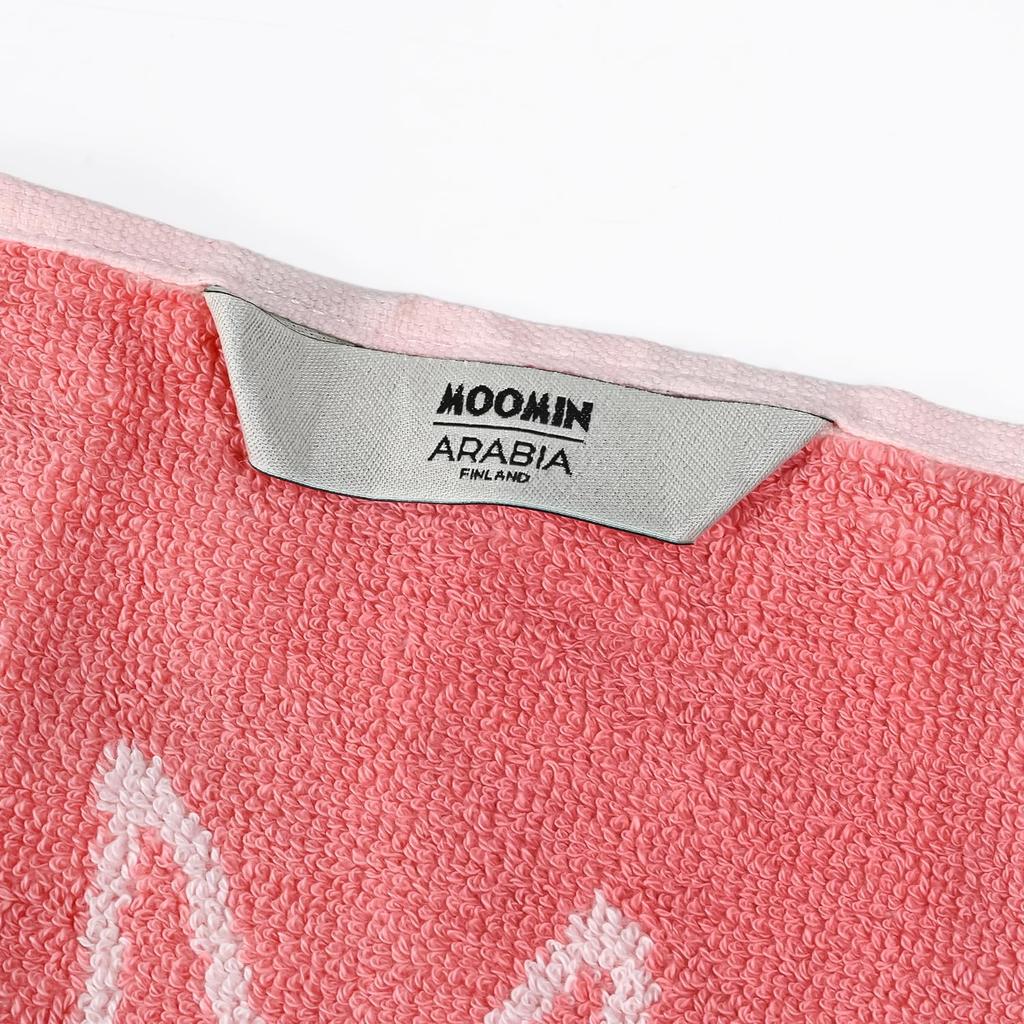 Arabia Bath 70cm X Moomin Scandinavian Finland Towel, 140cm, Love, Pink, 1072617, Style, [Product]