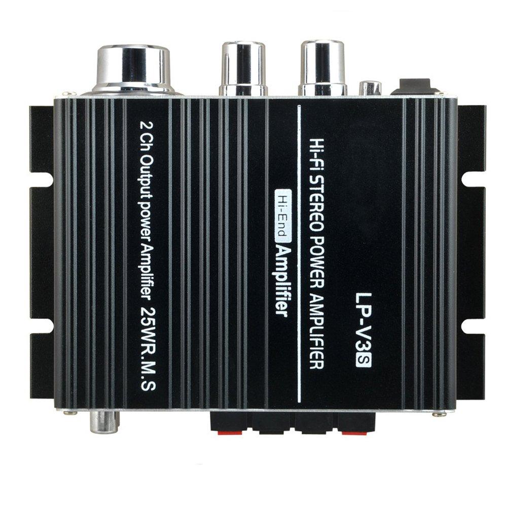 PolarLander цифровой Hifi стерео усилитель мощности динамика музыкальный приемник аудио музыкальный динамик для мобильного телефона компьютера LP-V3 3,5 мм