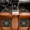 Автомобильные коврики, Богемный узор, Универсальные автомобильные коврики, Противоскользящие и устойчивые к пятнам, Легко чистить, Аксессуары для интерьера автомобиля