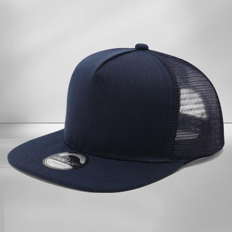 Hip Hop Net Cap Flat Edge Baseball Baseball Cap Printed Embroidered Men's and Women's Sunshade Sun Protection Cap