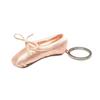 Брелок-подвеска ручной работы Миниатюрный пуант Шарм-брелок Танцевальные фанаты Исполнители Балетный аксессуар Подарок для любителя танцев