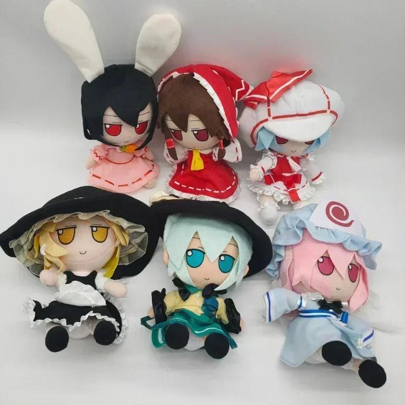 20 см Плюшевая игрушка TouHou Project Пачули Нолидж Мория Сувако Запечатанный Клуб Мягкая кукла Хакурей Рейму Плюшевая фигурка Рождественский подарок
