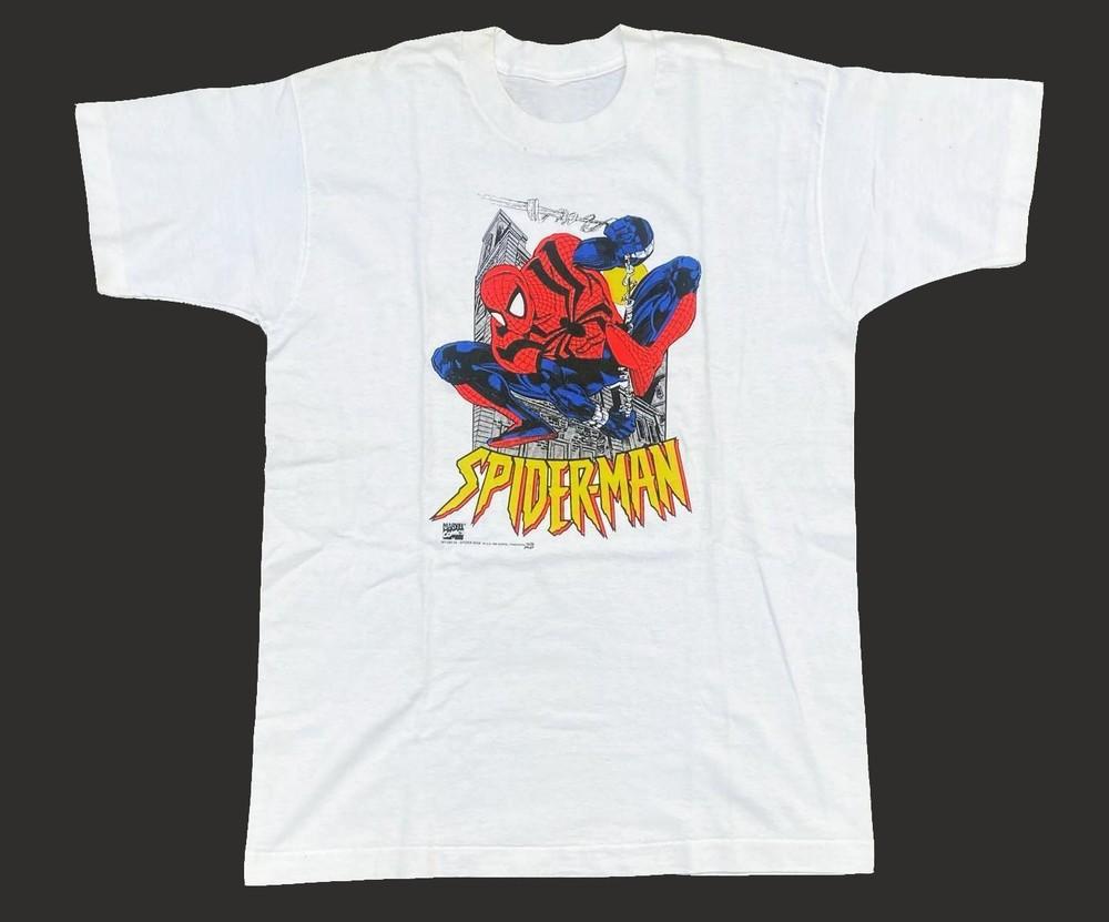 НОВАЯ футболка 1996 года Marvel Comics Бен Рейли Алый Паук Человек-Паук Репринт Унисекс