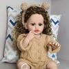 Модные кудри для волос Reborn Baby Dolls 55 см Девочка Реалистичный Медведь KEIUMI Модные Младенцы Кукла Модель Дети Playmates День Рождения Подарки Рождество Игрушка