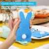 Easter Felt Home Multiple Colors Fork Cartoon Rabbit Knife Cutlery Holder Creative Tableware Bag Party Ornament Festival Supplies