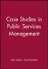 Книга Case Studies In Public Services Management