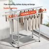 Qicaijiang Foldable Telescopic Clothes Drying Rack
